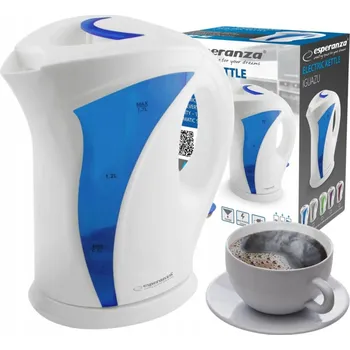 Rychlovarná konvice Rychlovarná konvice Esperanza Spring 2200 W 1,7 l bílá