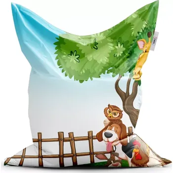 Sedací pytel Sablio Sedací vak Classic Zvířátka 2 - 150x100 cm