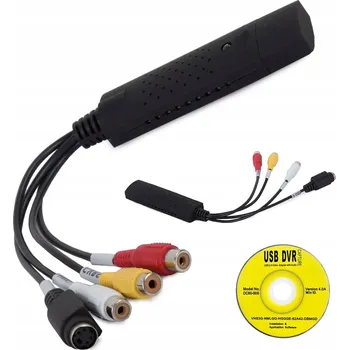 PŘEVOD VHS SIGNÁLU DO PC USB VIDEO GRABBER AV