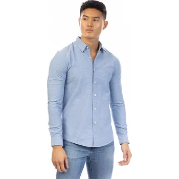 Pánská košile Košile Peter Werth Indigo 1195639 Large