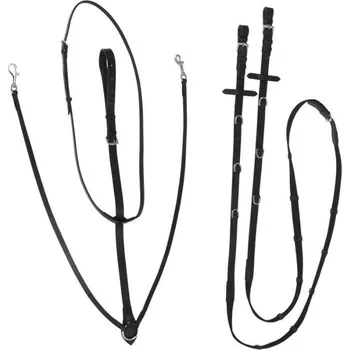 Pomocné otěže thiedemann COVALLIERO černé FULL