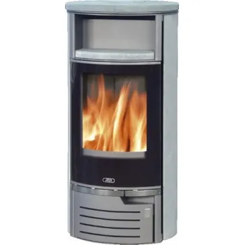 Krbová kamna ABX Atlantik 5 šedý plech/mastek