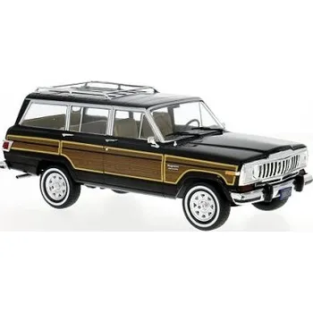 autíčko WHITEBOX Jeep Grand Wagoneer 1981 black / wood 124260