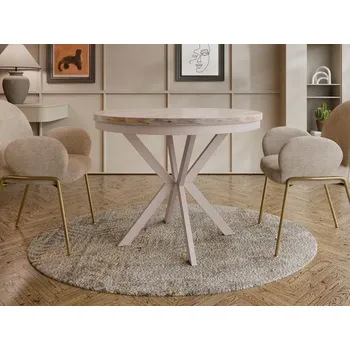 Nábytek Rozkladací stůl Azglo Kašmír 90, Barva: kašmír / crema cannolo MIRJAN 5903211460708