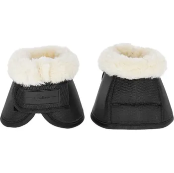 Koňské kamaše Zvony COVALLIERO s beránkem černé FULL