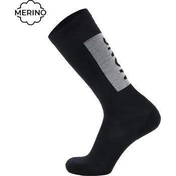 Pánské ponožky Podkolenky Mons Royale Atlas Merino Snow black XL 2026 - Odesíláme do 24 hodin