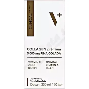 Kloubní výživa Clinical Collagen prémium 5000mg pina colada 300ml