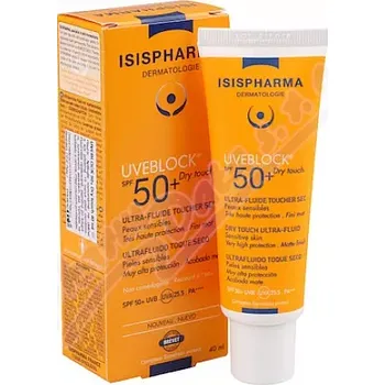 Přípravek na opalování ISISPHARMA Uveblock Dry Touch SPF50+ 40ml