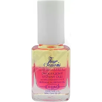 Lék na kožní problémy, vlasy a nehty Four Seasons dvoufázový výživný olej 12ml