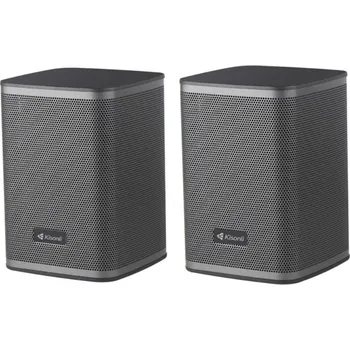 Kisonli X25 reproduktory - Bluetooth, AUX, SD, 2x3.5W, Černá