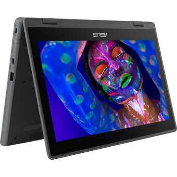 Notebook Asus Chromebook Flip CR1 (CR1100FKA) 11,6 palců / Intel Celeron N4500 1.10 GHz / 4 GB / 64 GB eMMC / Šedá