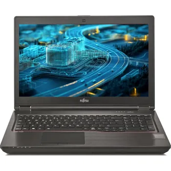 Notebook Fujitsu Celsius H7510 15,6 palců / Intel Core i9-10885H 2.40 GHz / 16 GB / 512 GB NVMe SSD / Černá