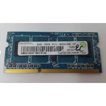 Operační paměť Ramaxel 2GB DDR3 PC10600 1333MHz SODIMM CL9