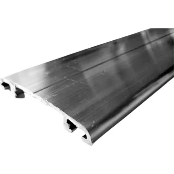 Zahradní stavba Krycí oblá hliníková lišta bez povrchové úpravy 5000 mm