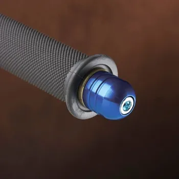 Řídítka KONCOVKY/ZÁVAŽÍ NA ŘÍDÍTKA RENTHAL BARVA MODRÁ