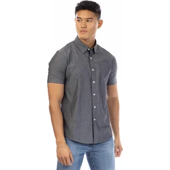 Pánská košile Košile Peter Werth Charcoal 1195642 Large