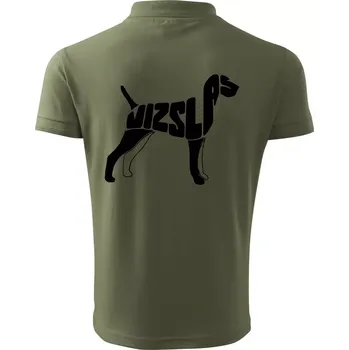 Pánská košile Maďarský ohař - Polokošile pánská Pique Polo 203 - M ( Khaki )