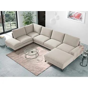 Nábytek Rohová sedačka U Salvador, Strana: pravá, Potah: Verita 03 MIRJAN 5903211463389