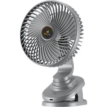 Přenosný ventilátor Kisonli F104, 1200mAh – šedá