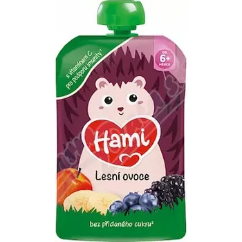 Kojenecká výživa Hami Lesní ovoce kapsička 100g 6m+