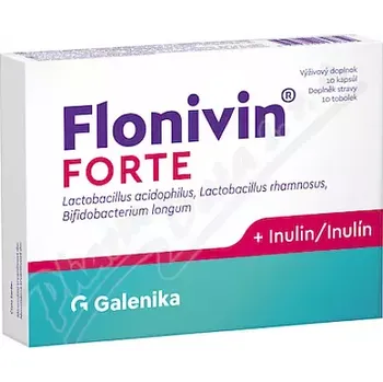 Speciální výživa Flonivin Forte+Inulin tbl.10 Galenika