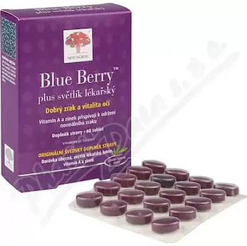 Přírodní produkt Blue Berry tbl.60 New Nordic
