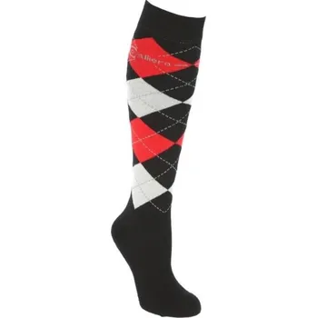 Podkolenky COVALLIERO Brescia tmavě modrá/ibiškově červená (40-42)