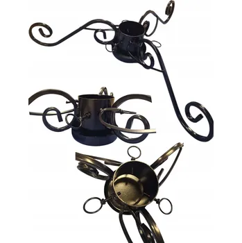 Stojánek na vánoční stromek STOJAN S KOVANÝMI NOHAMI NA VÁNOČNÍ STROMEK