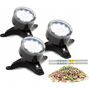 Osvětlení do akvária AQUAEL OSVĚTLENÍ WATERLIGHT TRIO WHITE 3X2,5W