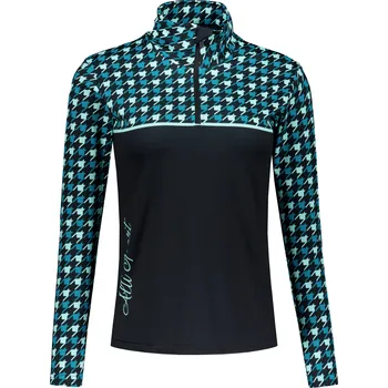 Dámská mikina Dámská funkční termo mikina premium ALTISPORT VOJ/ALW048TER03 ČERNOMODRÁ S