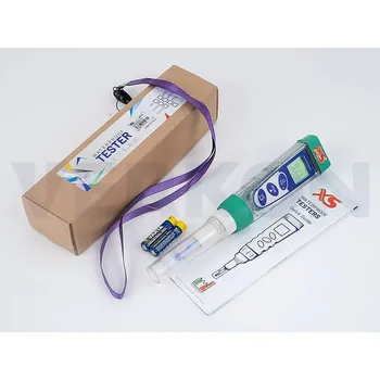 Bazénová chemie Sada pH pufrů a destilované vody v 25ml sáčcích a uchovávacího roztoku v 10ml sáčcích (6x pH 4,01, 6x pH 7,00, 6x voda, 2x roztok), k produktu: pH metr tužkový XS pH 5