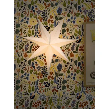 Vánoční dekorace Konstsmide 2917-200 vánoční hvězda hvězda čirá bílá s podstavcem