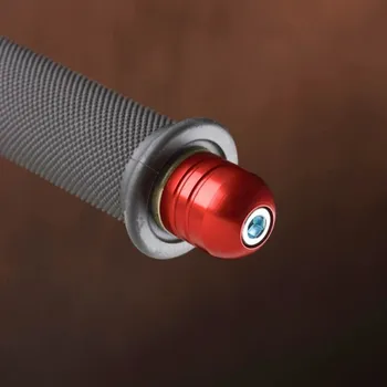 Řídítka KONCOVKY/ZÁVAŽÍ NA ŘÍDÍTKA RENTHAL ČERVENÉ