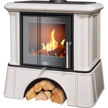 Krbová kamna ABX Ikaria Exklusive kachlový sokl perle