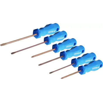 Sada nářadí Dílenské šroubováky PL a PH Gedore 0800002C. Nejiskřivé (ATEX) Sada 6 ks (GED0800002C)