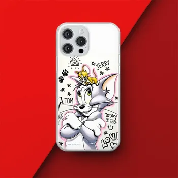 Pouzdro na mobilní telefon DC Comics Back Case Tom and Jerry 004 iPhone 14 Pro