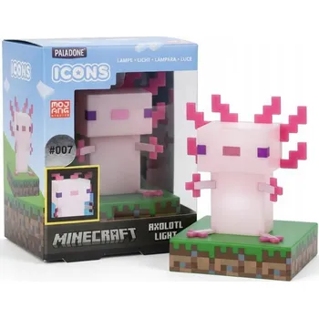 Dekorativní svítidlo Lampička Minecraft Axolotl