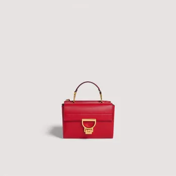 Kabelka ARLETTIS SMALL KOŽENÁ KABELKA COCCINELLE SCARLET SS26