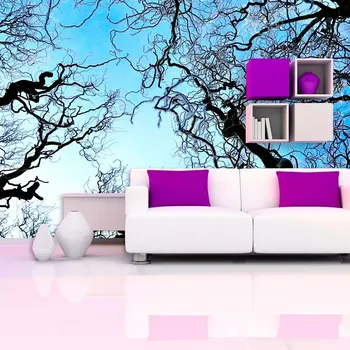 Tapeta Sablio Tapeta Holé větve - 125x75 cm