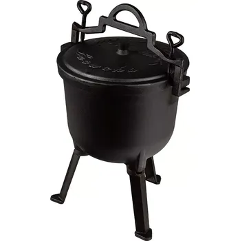 Zahradní gril MYSLIVECKY LITINOVÝ KOTLÍK 8L M90032