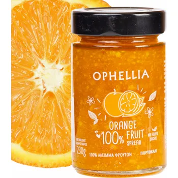 Pomerančová marmeláda Premium Greek Ophellia Řecko 85 % ovoce