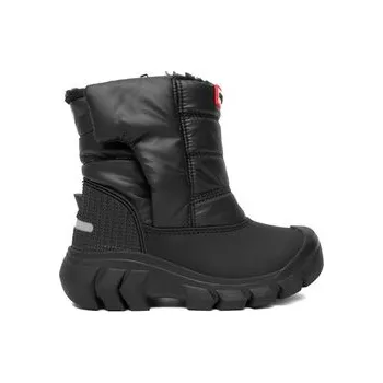 Dívčí obuv Hunter dětské sněhule černé barvy velikost 24