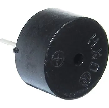 Počítačové příslušenství Piezobzučák 14mm,napájení 3-24V/10mA