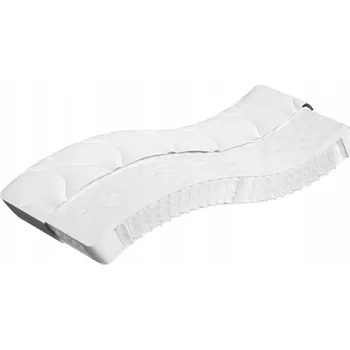 Matrace Matrace s pěnou, vícevrstvá, 90x190x19 Cm, Bílo-šedá-černá