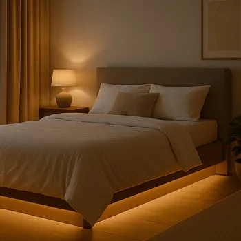 Lampička Calex Smart LED pásek, délka 30 m, RGB, CCT dálkové ovládání bílá LED 24 W celkem - Doprava zdarma