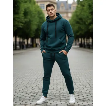 Pánská tepláková souprava VSB CLASSIC petrolej, VELIKOST 3XL