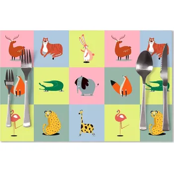 prostírání Sablio Prostírání Zvířátka ze Zoo: 40x30cm