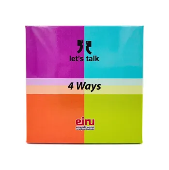Komiks pro dospělé Conversation Cards - Let´s Talk - 4 Ways