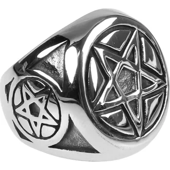 Prsten prsten ETNOX - Pentagram - 56