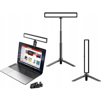 Lampička LED Lampa na Monitor APEXEL + stativ + klip